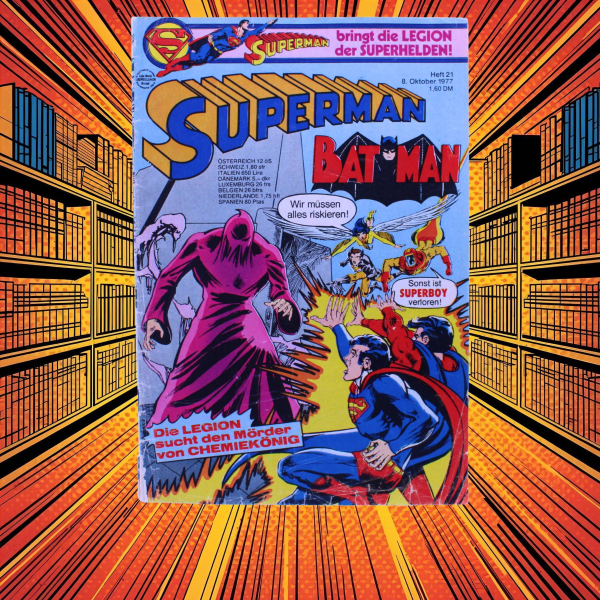 Superman Batman 21 (1977) Ehapa Legion der Superhelden | Hoppla-Stuff